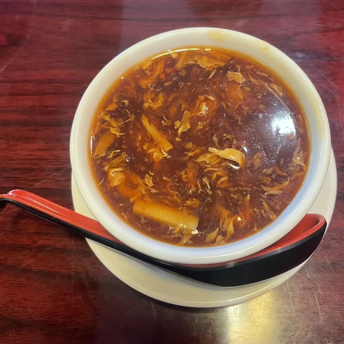 hot and sour soup 酸辣湯